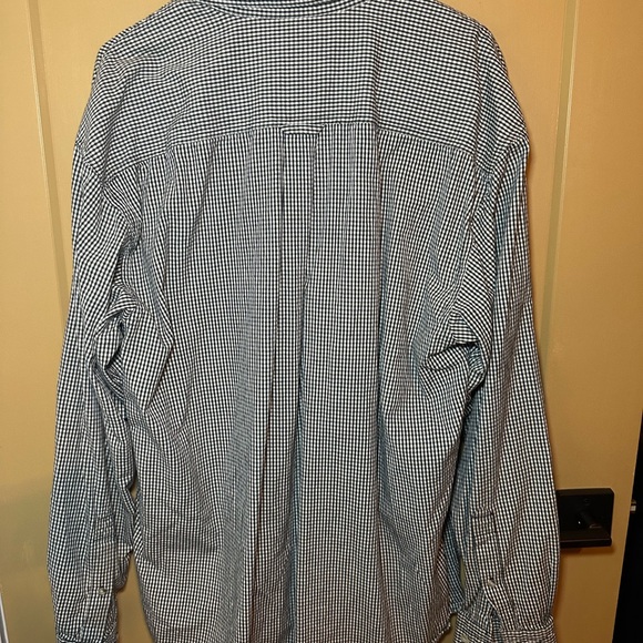 Columbia‎ black gingham men’s shirt XL - Picture 2 of 5